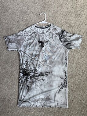 Training Short Sleeve Tee - White Gray Camo